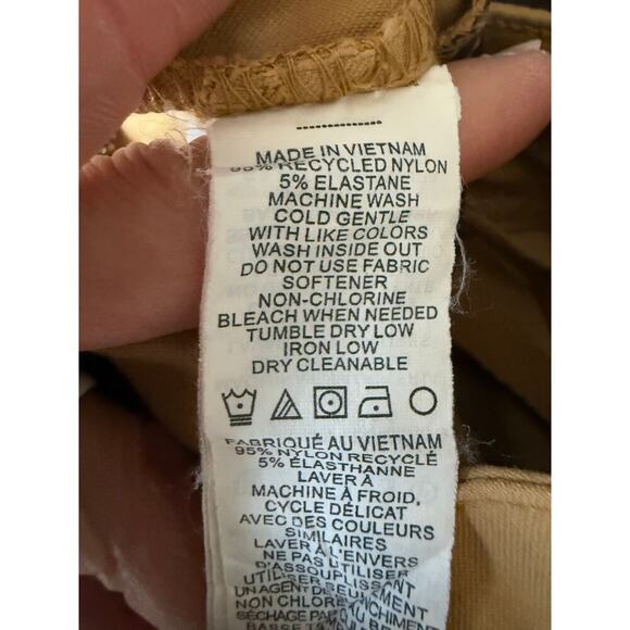 Prana Halle Straight Pant Stretch Zion Womens Size 0 in Earthbound - Picture 13 of 13